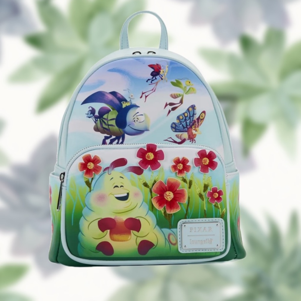 Loungefly Pixar A Bugs Life Earth Day Mini Backpack